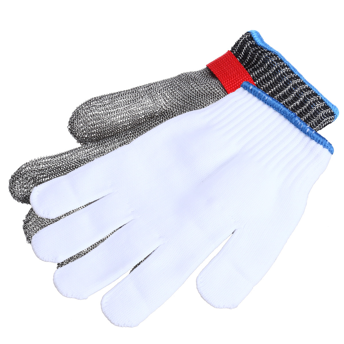 Cut Resistant Glove - 1 szt. metalowe guziki, rękawice robocze