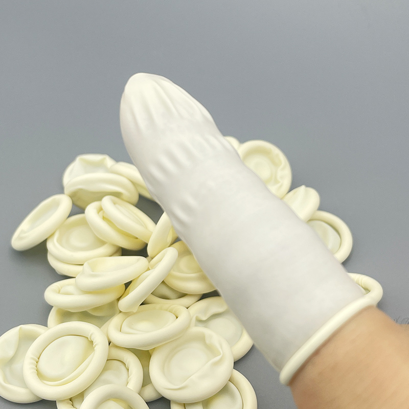 Latex Disposable Glove - 20/50 szt. Białe Ochraniacze na Opuszki