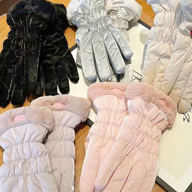 Cycling Glove Padded - Rękawice damskie z ociepleniem, idealne na