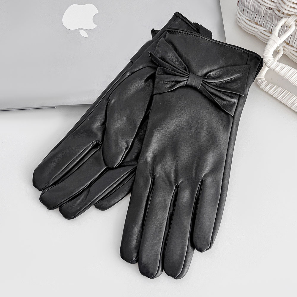 Leather Driving Glove - Modne, nowe jesienno-zimowe ciepłe rękawiczki z