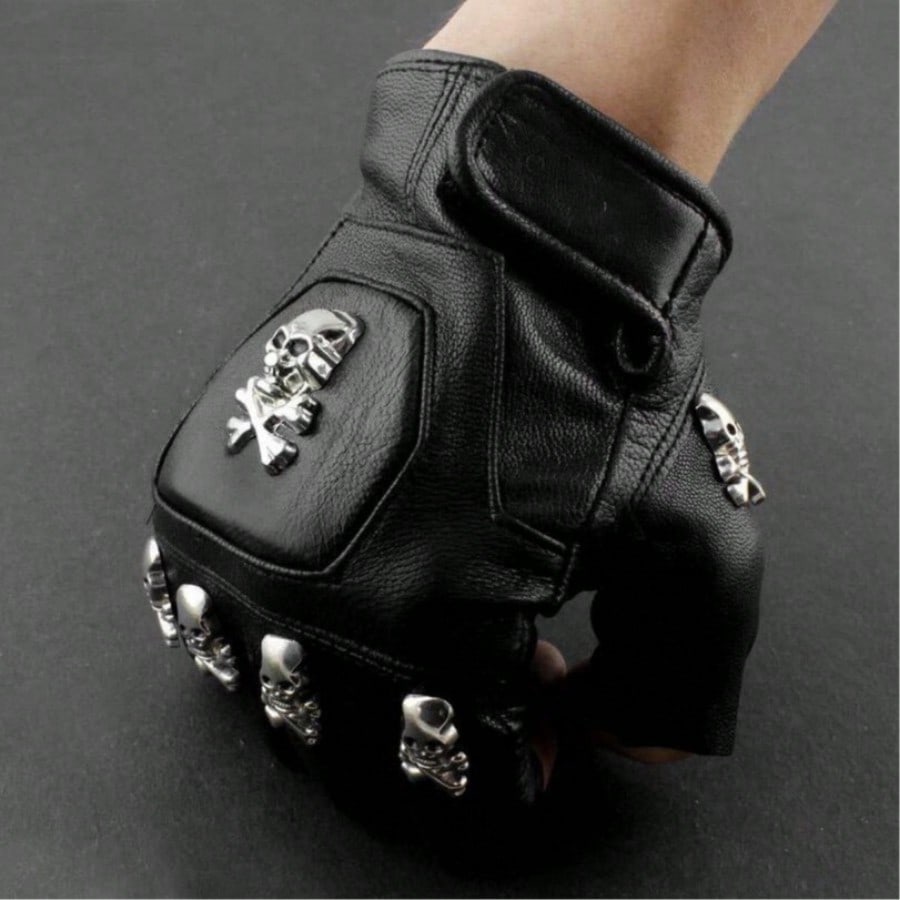 Męskie rękawiczki bez palców z – Leather Driving Glove recenzja i cena